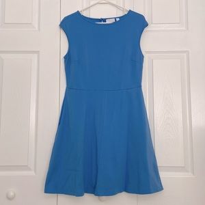 New York & Co blue A-line flare dress